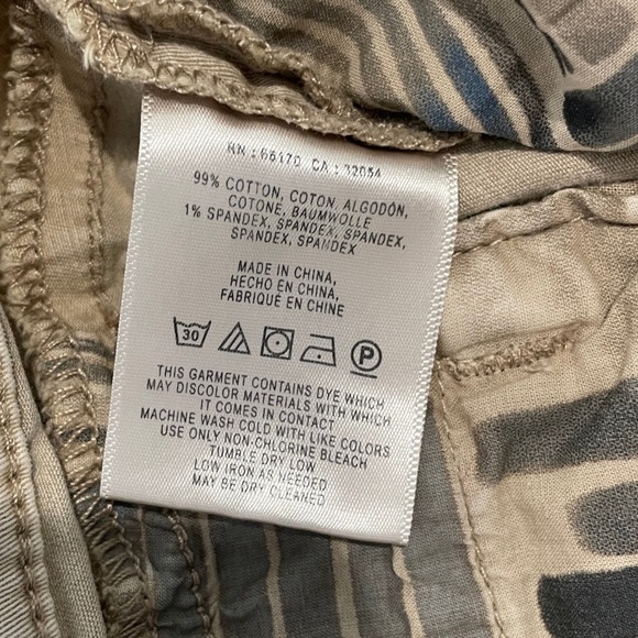 Chino by Anthropologie Slim Beige Washed Relaxed Chino Pants - Picture 12 of 12